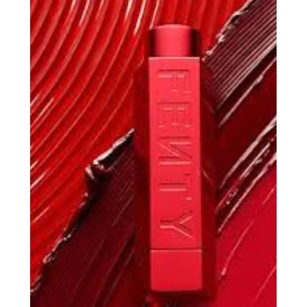 FENTY BEAUTY Kissin Kutie w/Refillable Metallic RED Case*discontinued
